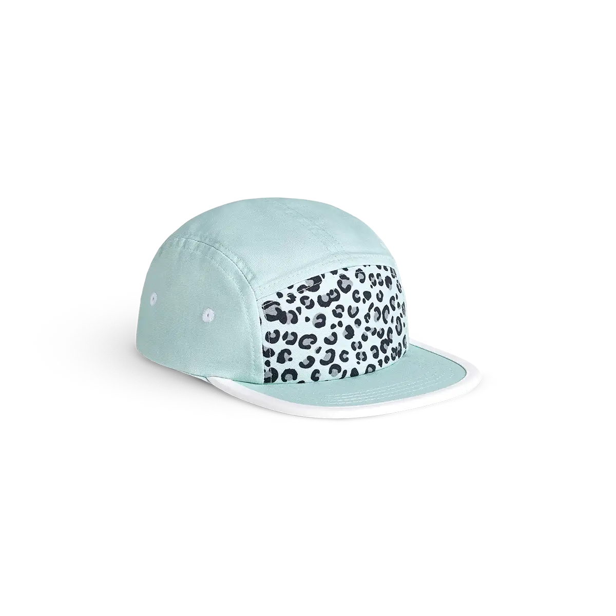 packshot casquette anti-uv enfant bébé casquette léopard vert