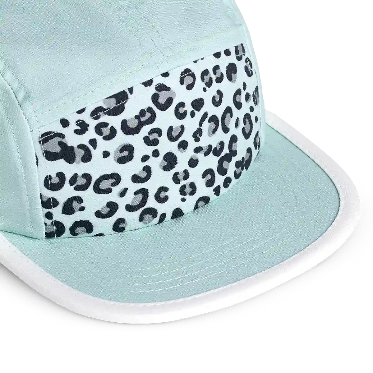 packshot casquette anti-uv enfant bébé casquette léopard vert