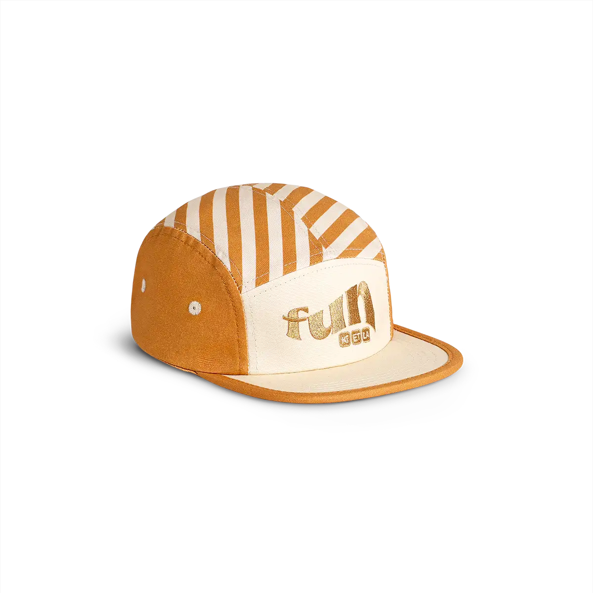 packshot casquette anti-uv enfant bébé casquette rayée sable