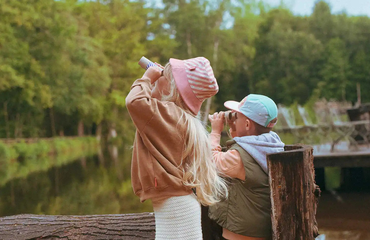 bob anti-uv enfant bébé bob réversible rose