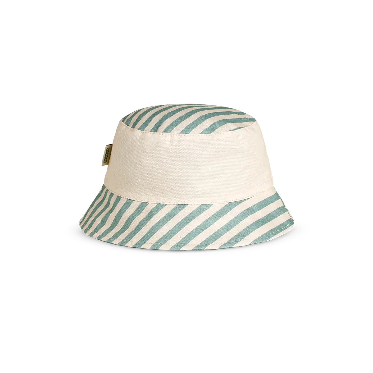 packshot bob anti-uv enfant bébé bob réversible sauge