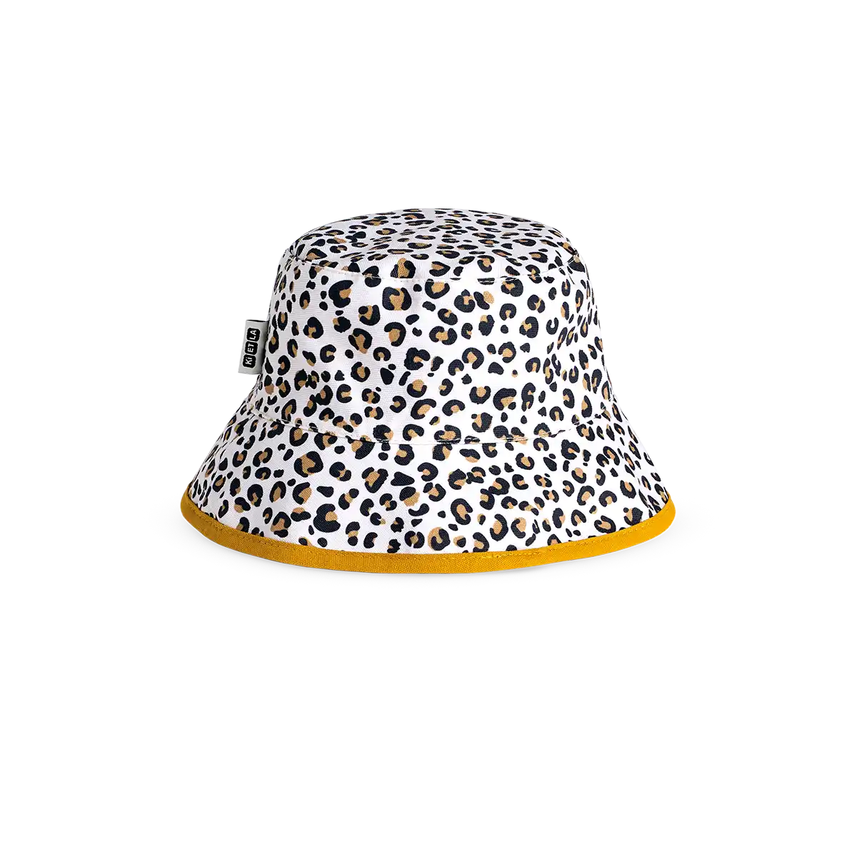 packshot bob anti-uv enfant bébé bob réversible leopard