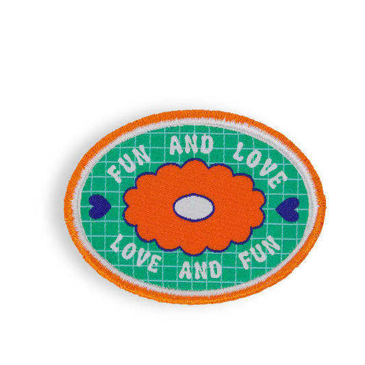 Patchs Velcro Enfants Fleur chacha pop