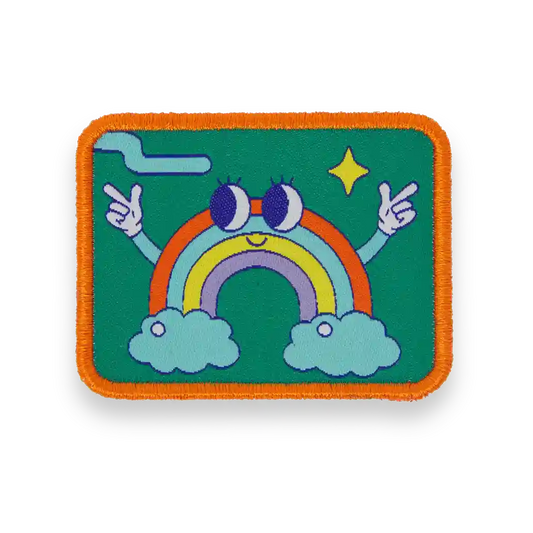 patch velcro arcenciel enfant chachapop