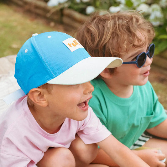 casquette enfant baseball bleu fun