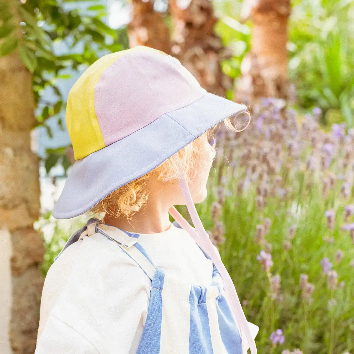 chapeau enfant camper hat fleur