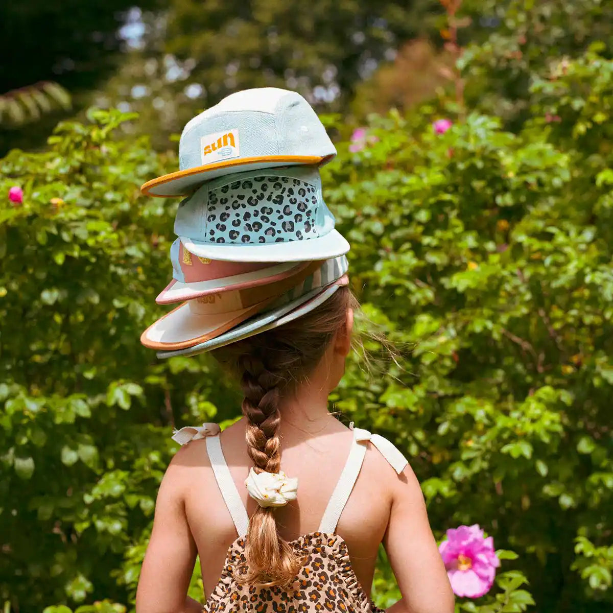 casquette anti-uv enfant bébé casquette sun denim