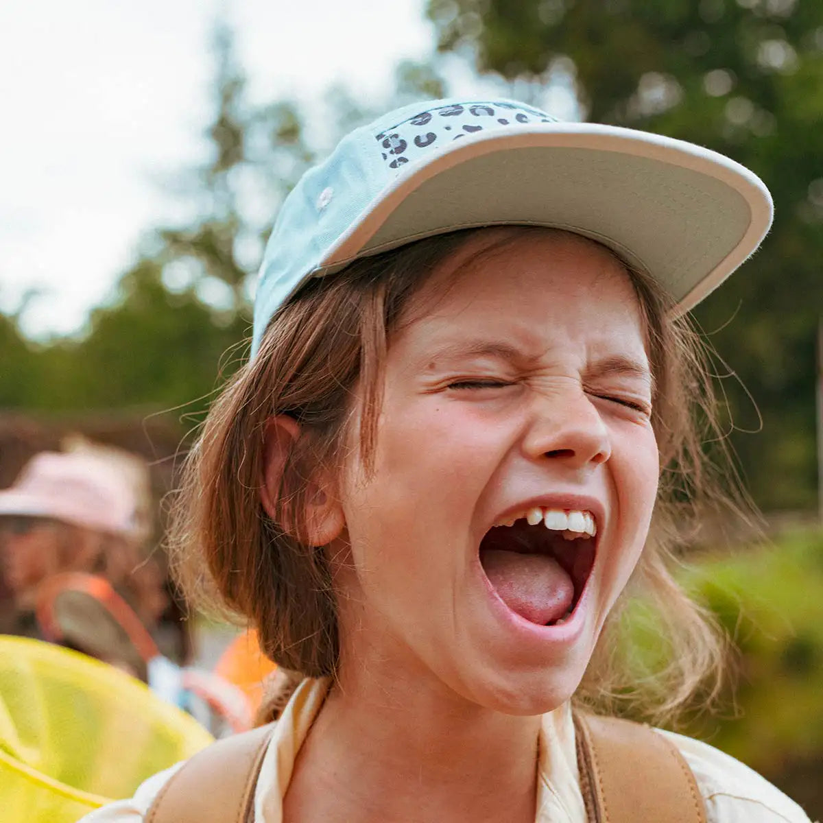 casquette anti-uv enfant bébé casquette léopard vert