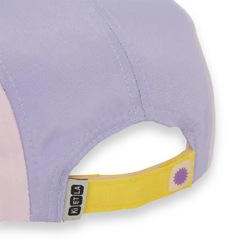 packshot casquette enfant 5panel violet personnalisable