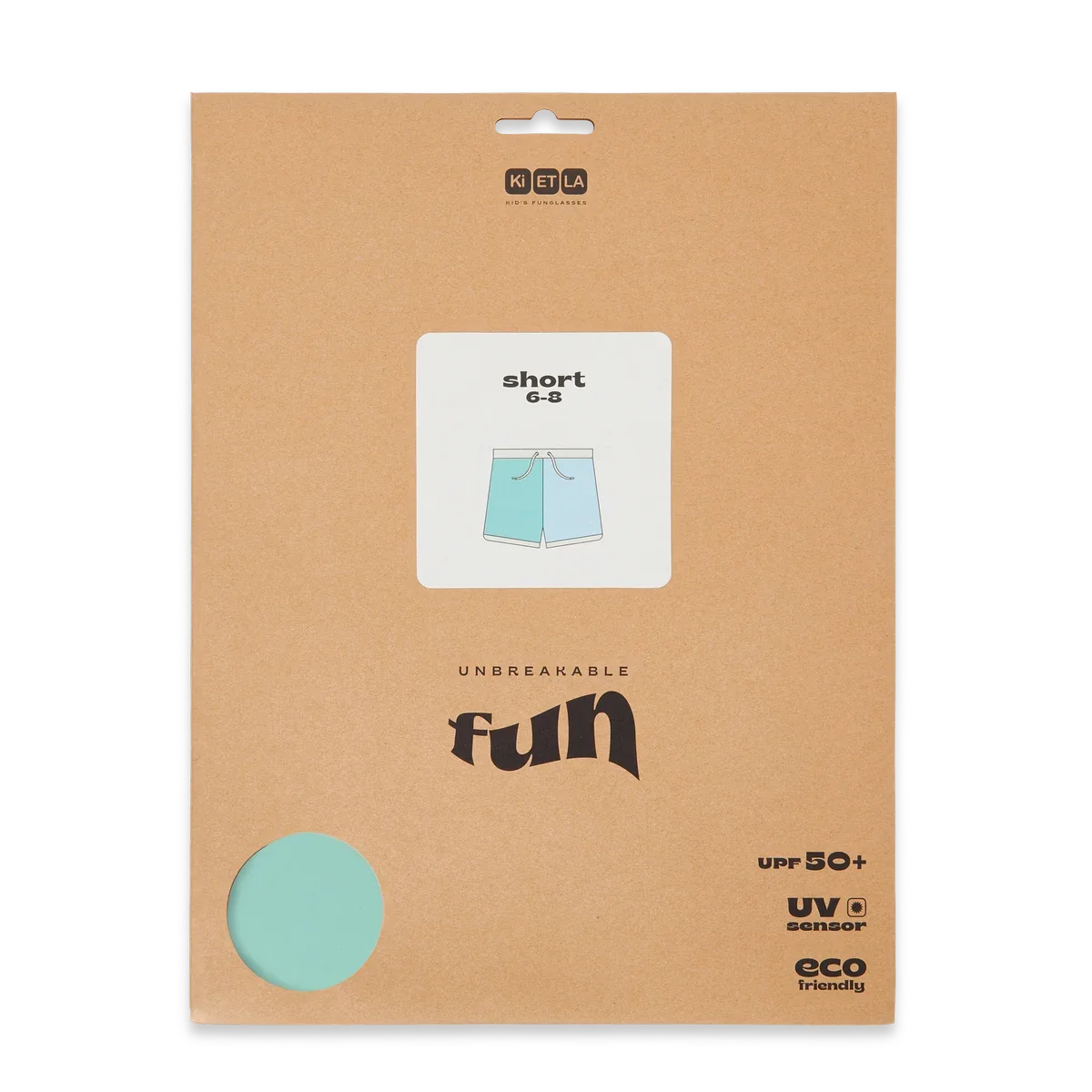 packshot short de bain anti uv enfant