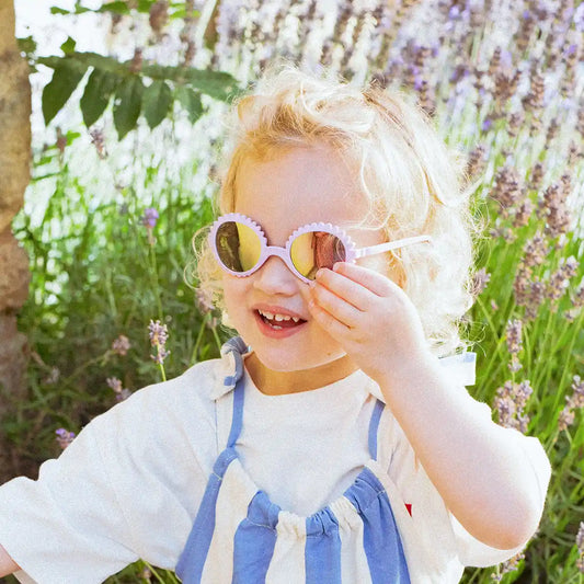 lunettes de soleil fleur verveine bebe enfant