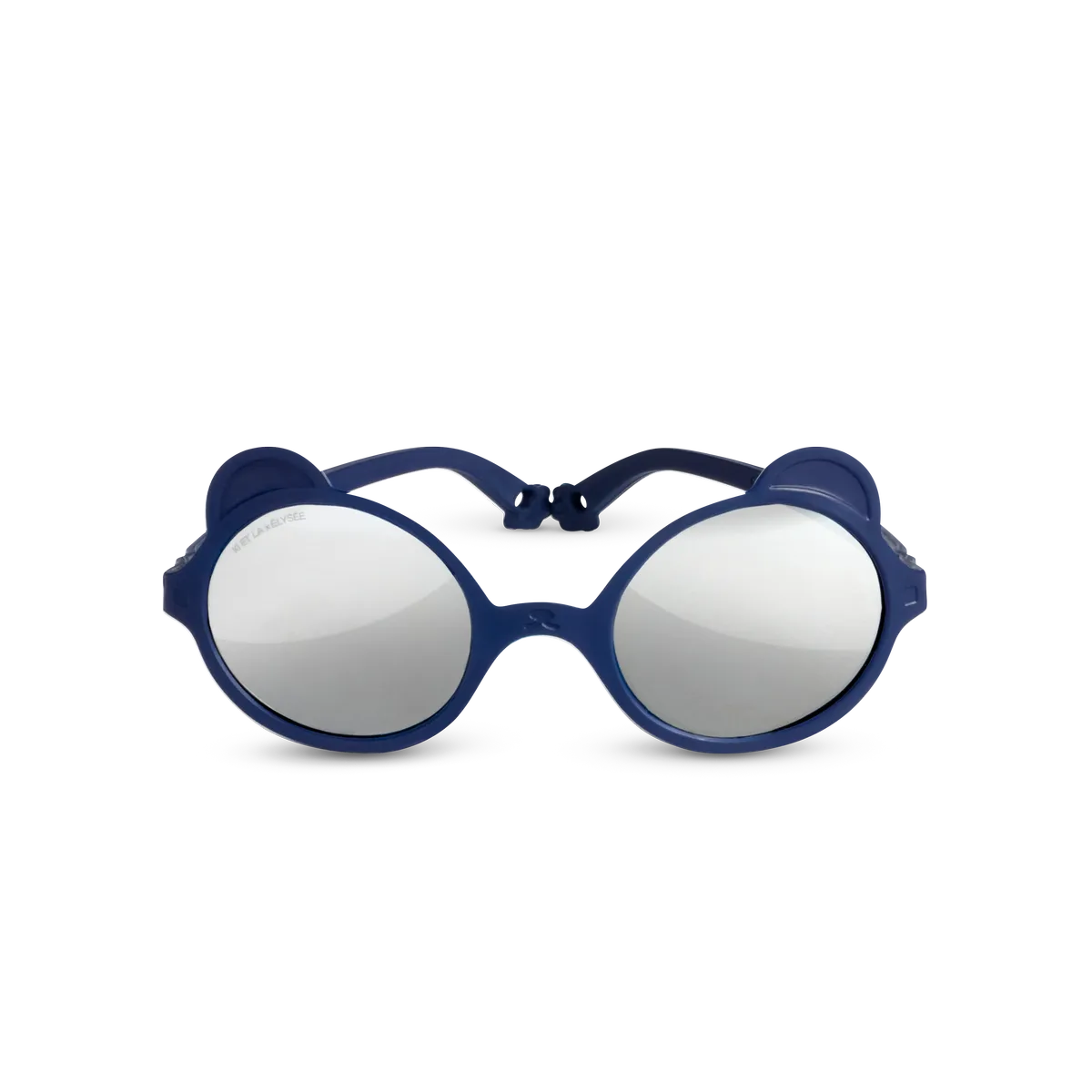 packshot lunettes de soleil bébé enfant ourson bleu elysée