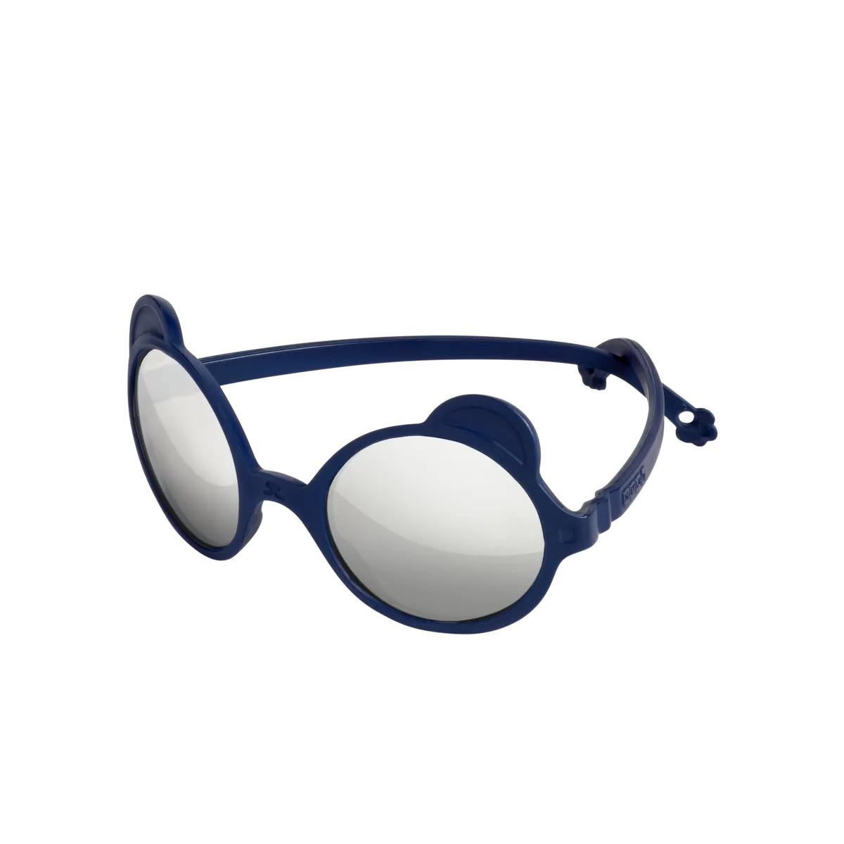 packshot lunettes de soleil bébé enfant ourson bleu elysée