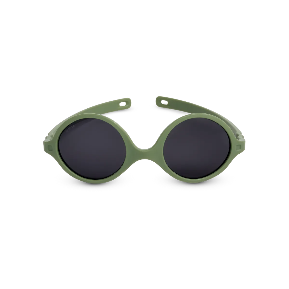 packshot lunettes de soleil bébé diabola kaki