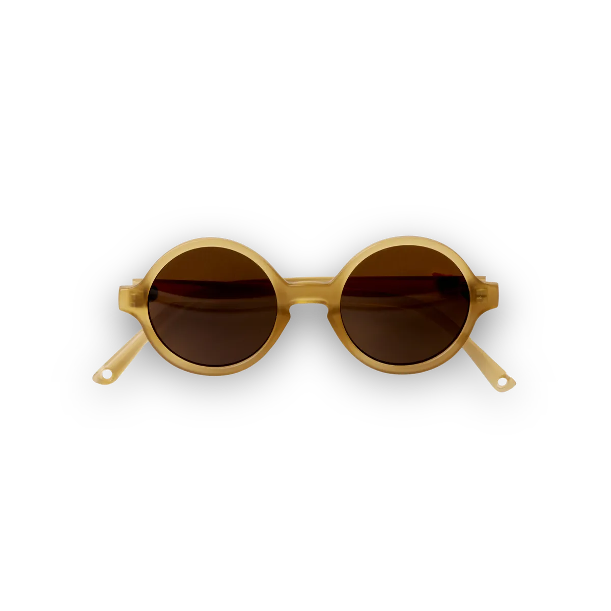 packshot lunettes de soleil enfant bébé woam brun ambré