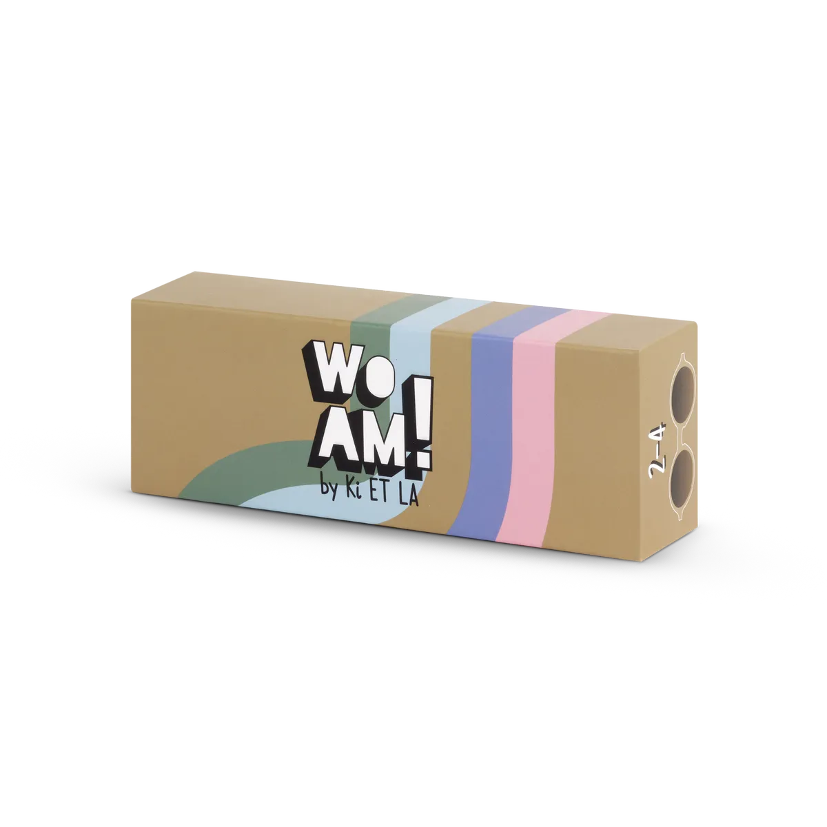 packshot lunettes de soleil enfant bébé woam brun ambré