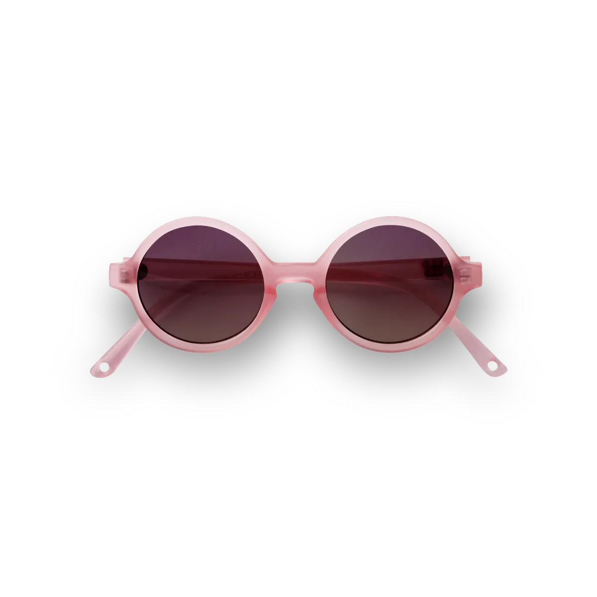 packshot lunettes de soleil enfant bébé woam rose fraise