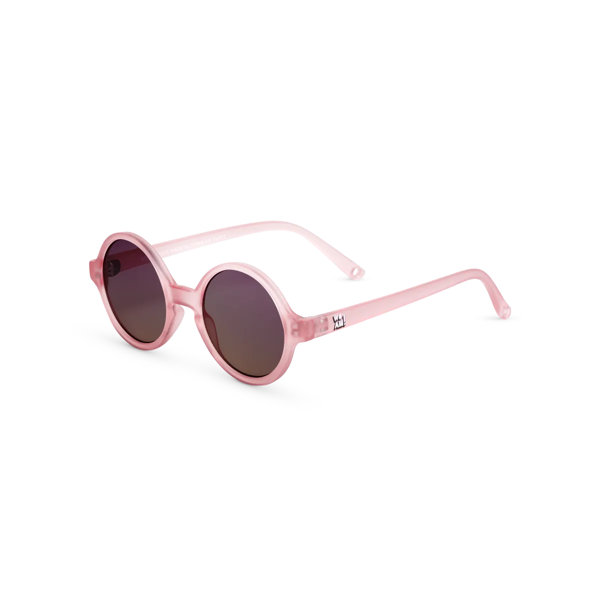 packshot lunettes de soleil enfant bébé woam rose fraise