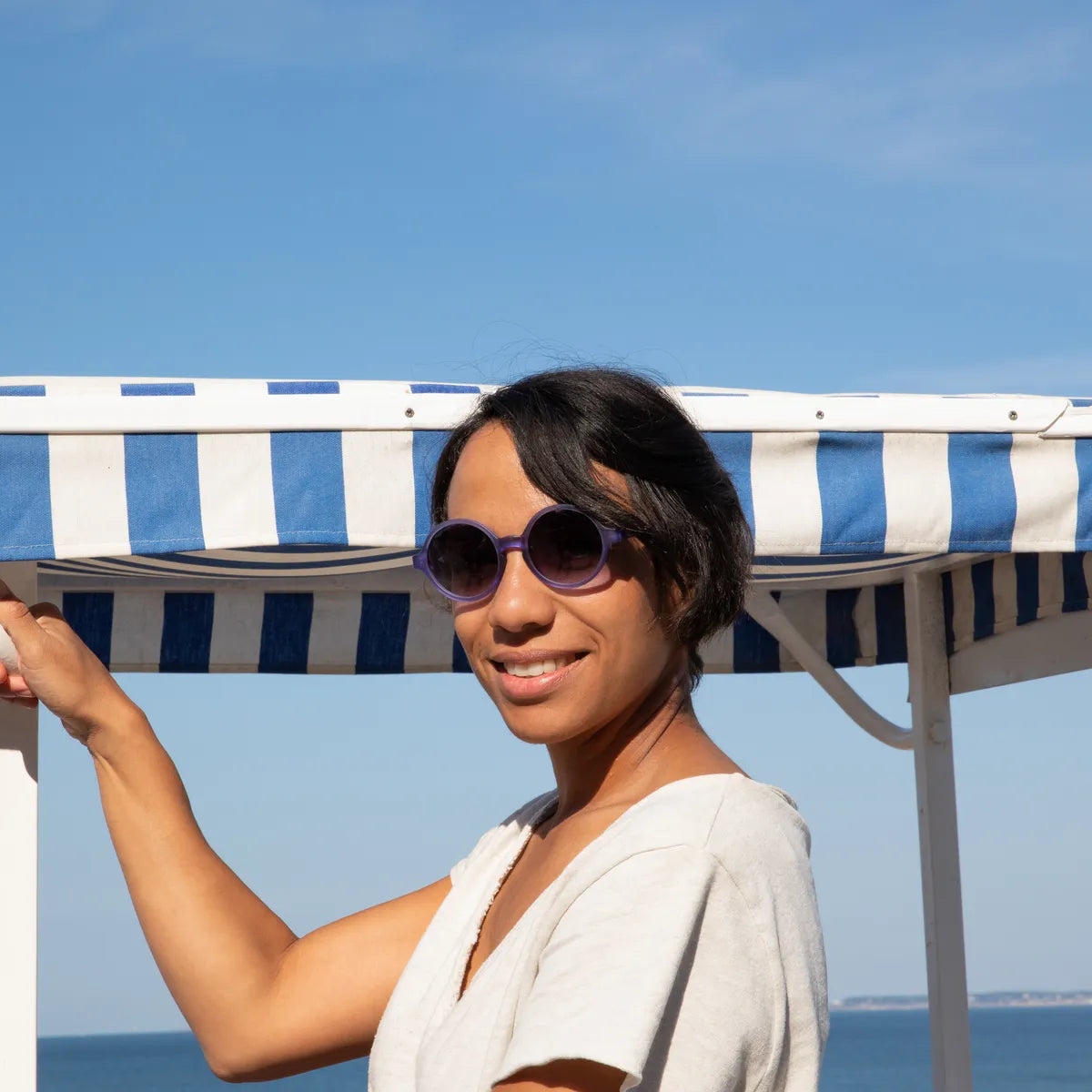 lunettes de soleil ado adulte woam violet