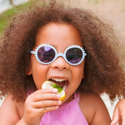 lunettes de soleil fleur iris bebe enfant
