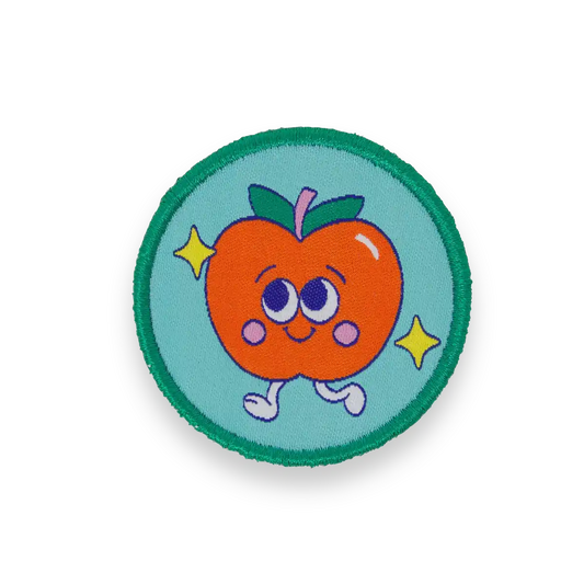 patch velcro pomme enfant chacha pop