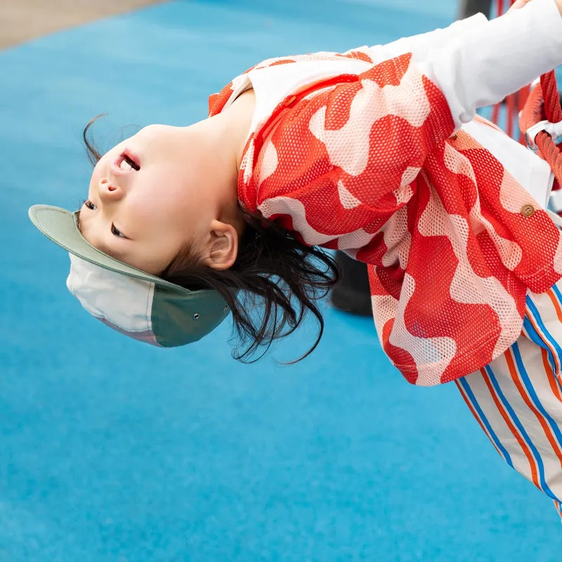 casquette anti-uv enfant five panel cap multicolore