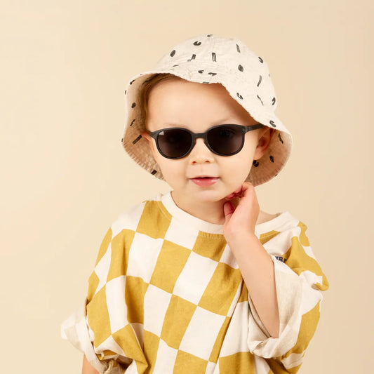 lunettes de soleil enfant bébé wazz noir