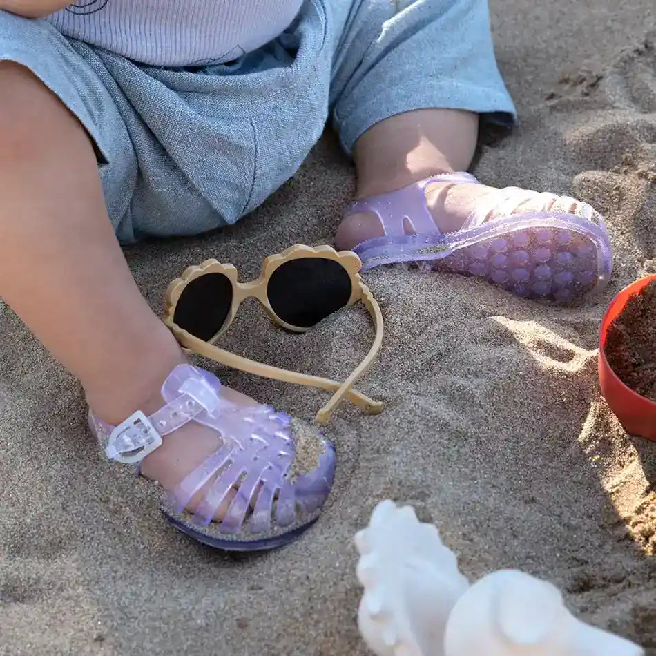 lunettes de soleil bébé enfant lion miel