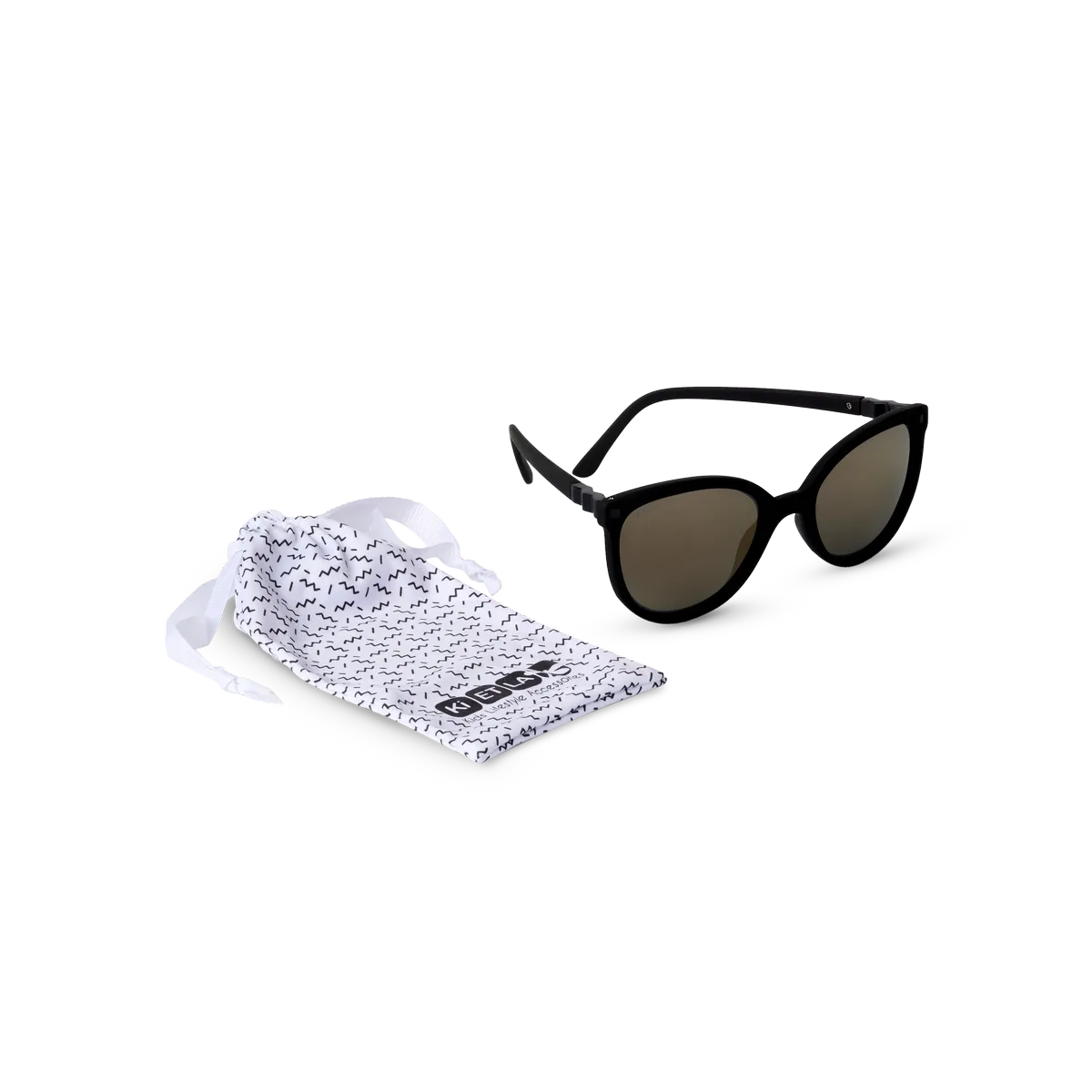 packshot lunettes de soleil junior buzz noir