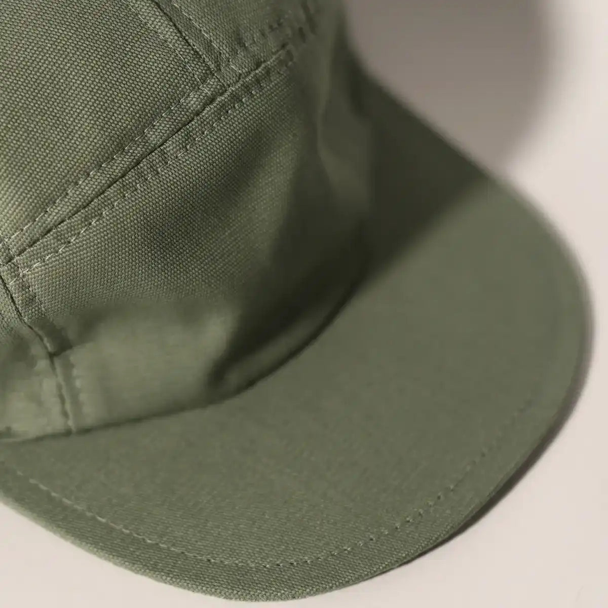 packshot casquette anti-uv enfant five panel cap kaki