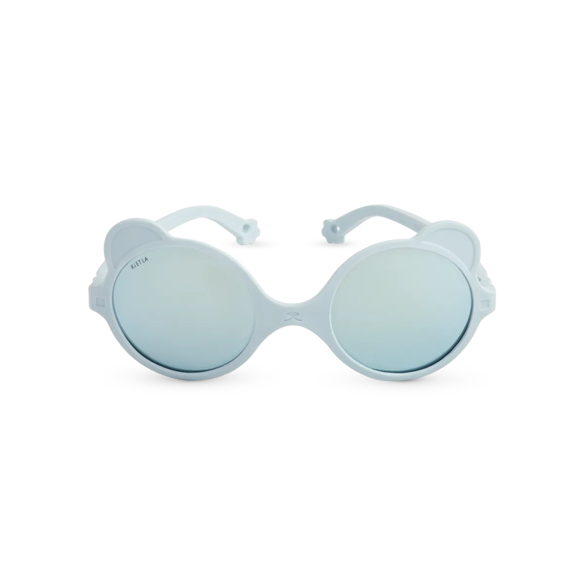 packshot lunettes de soleil bébé enfant ourson bleu ciel