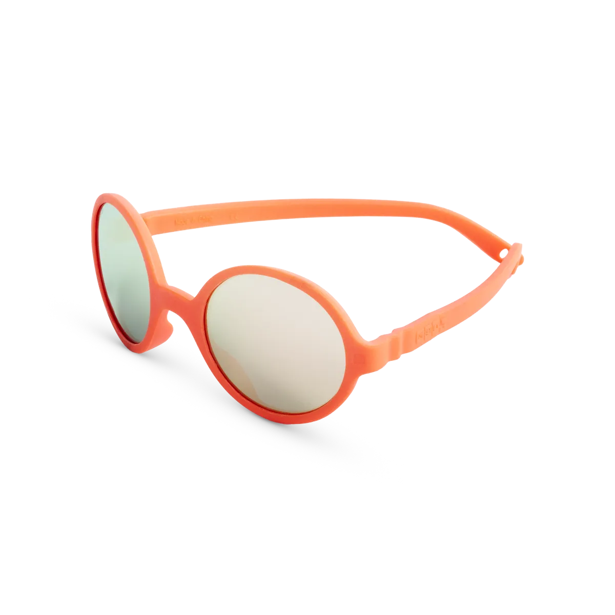 packshot lunettes de soleil enfant rozz orange fluo