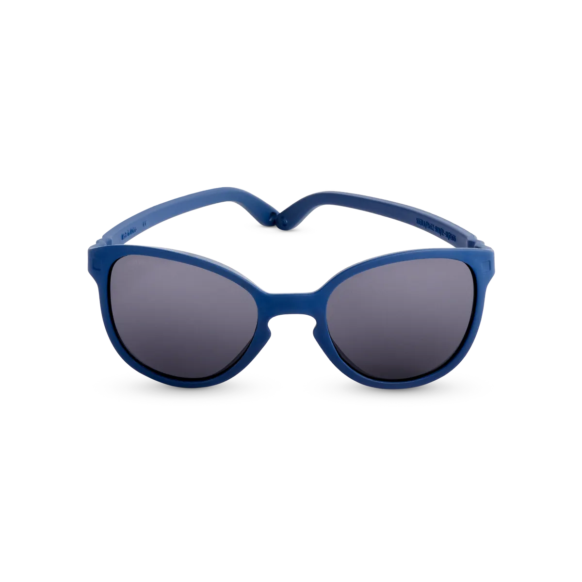 Packshot lunettes de soleil enfant bébé wazz bleu denim