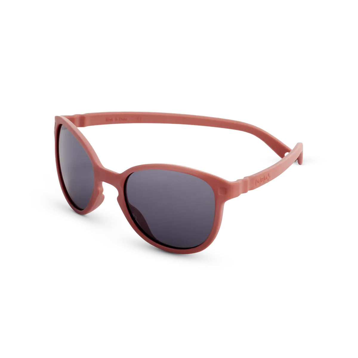 packshot lunettes de soleil enfant bébé wazz terracotta