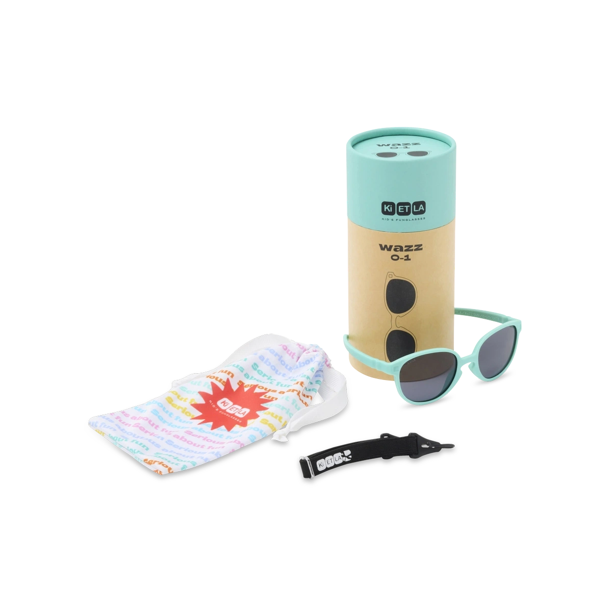 packshot lunettes de soleil enfant wazz lagon