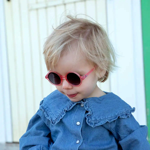 Lunettes de soleil enfant fantaisie verres cœur