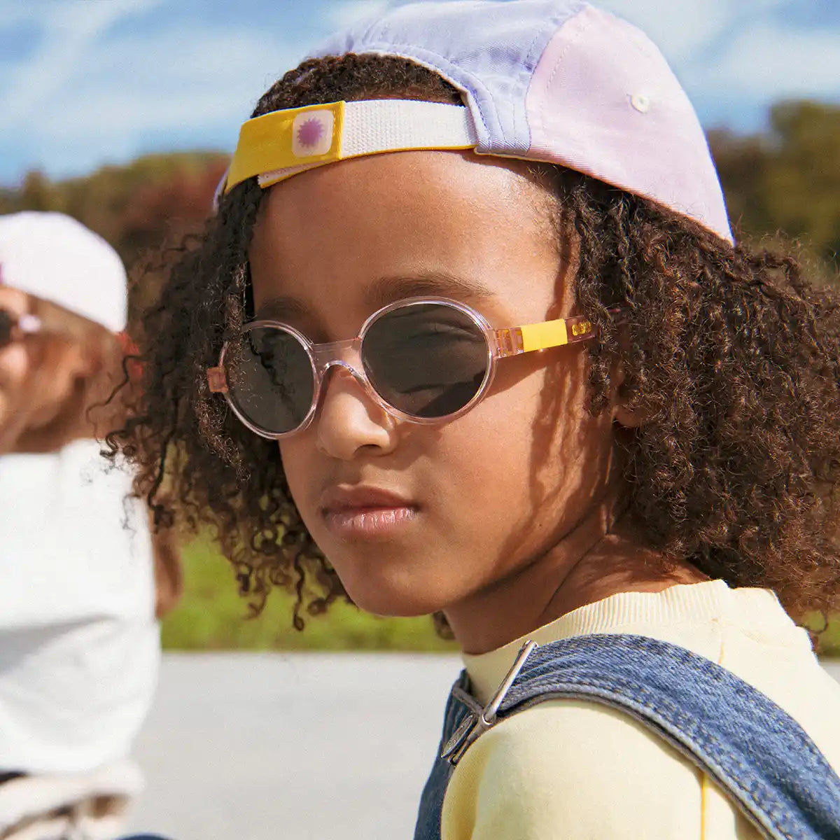 casquette enfant 5panel violet personnalisable