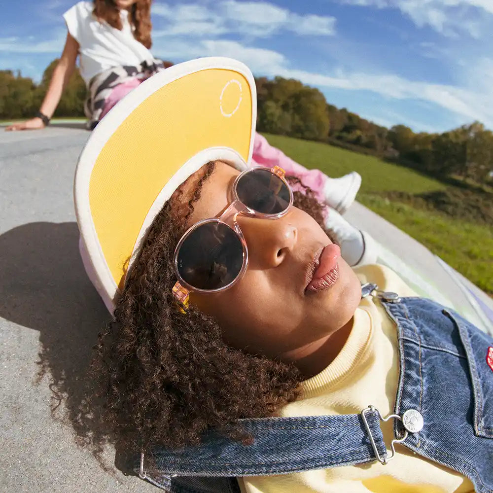 casquette enfant 5panel violet personnalisable