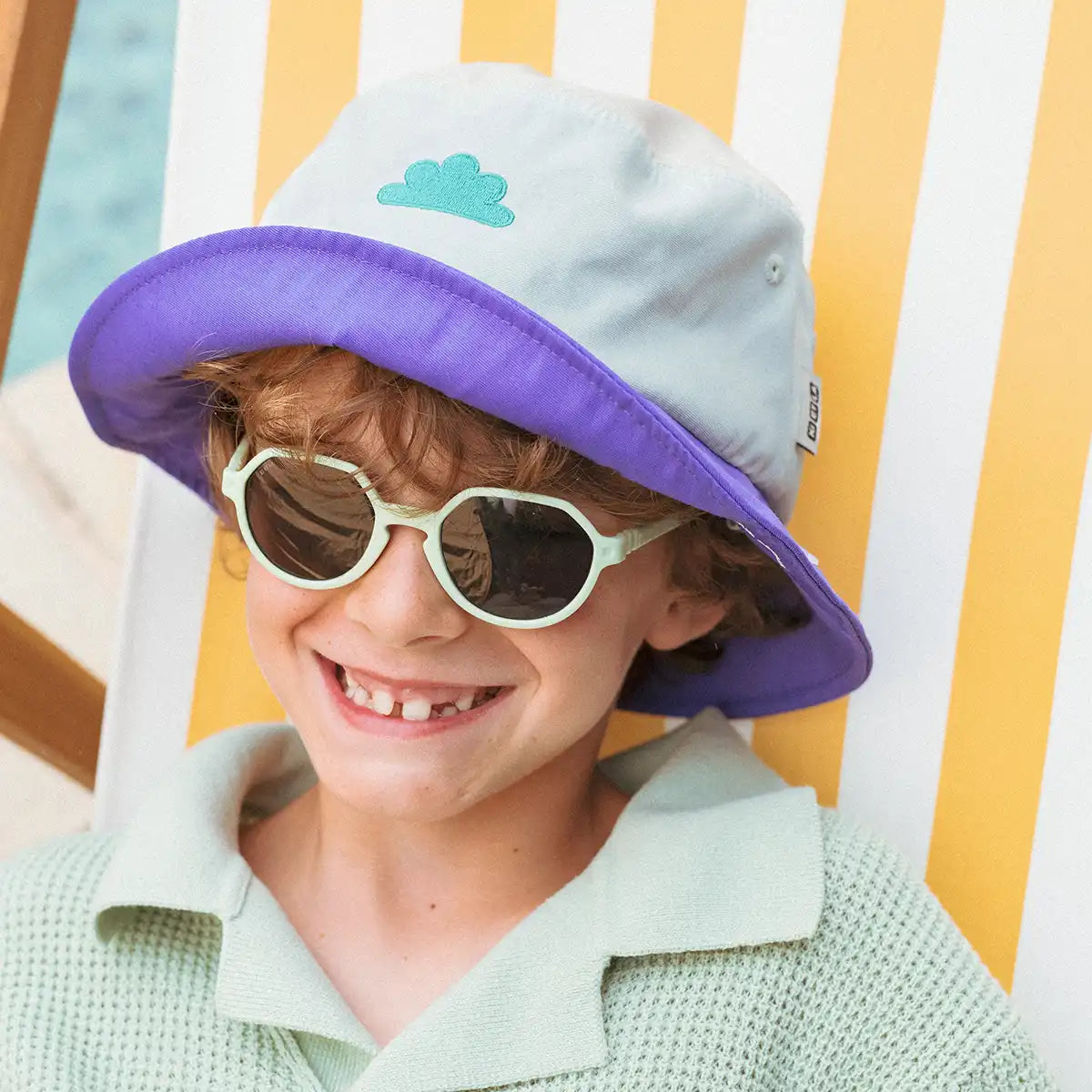  bob enfant bebe vert nuage