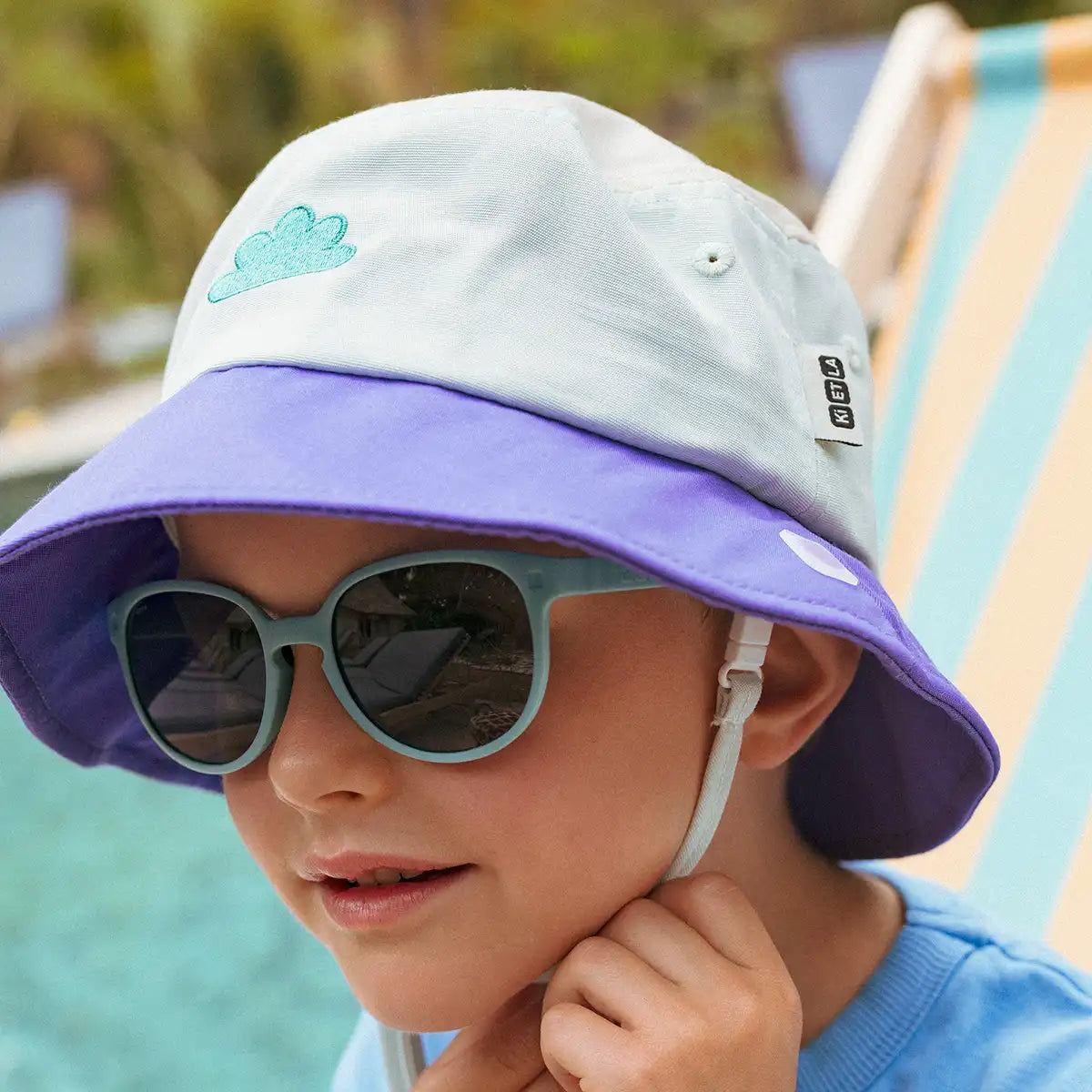  bob enfant bebe vert nuage