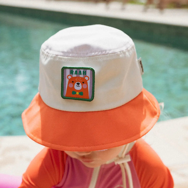 MASOCIO Chapeau Soleil Bébé Enfant – Bob Anti-UV Protection Solaire Large Bord Réglable Garçon Fille Plage Été 6 Mois à 6 Ans