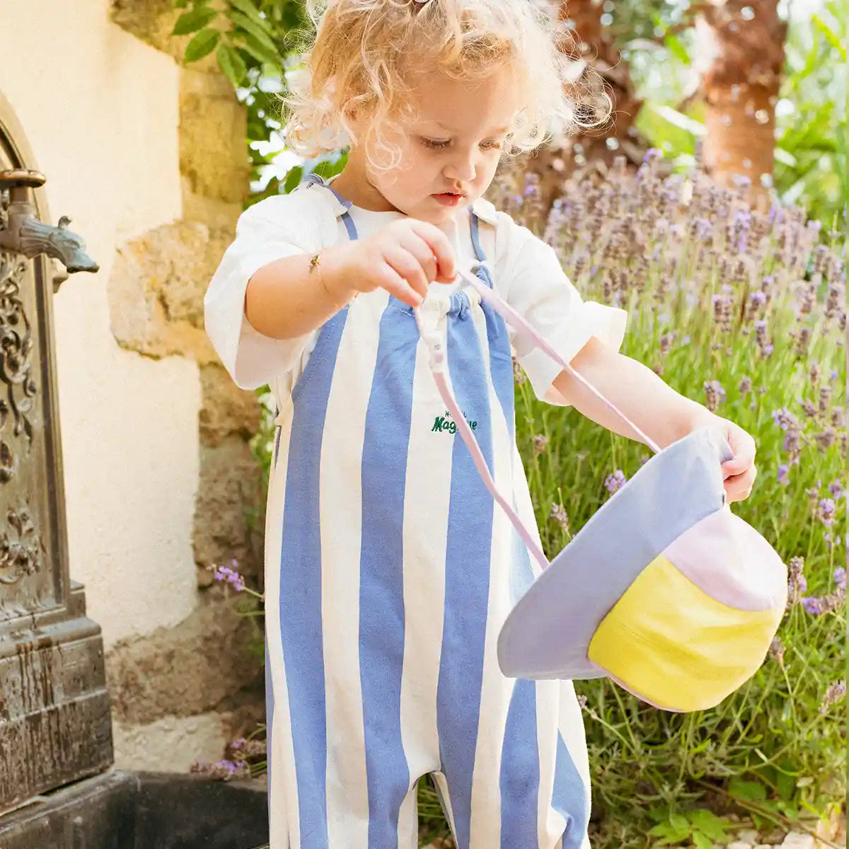 chapeau enfant camper hat fleur