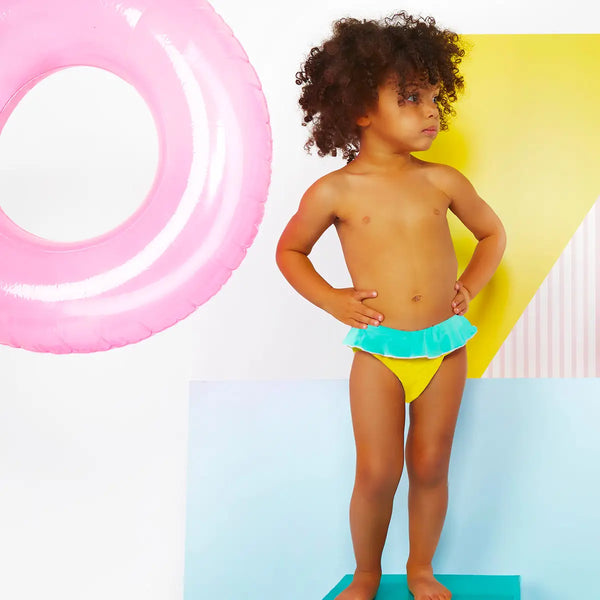 Couche Maillot De Bain Bébé Playshoes - Taille 62/68 - Imprimé Animaux Marins - Protection UV 50+ - Séchage Rapide - 4