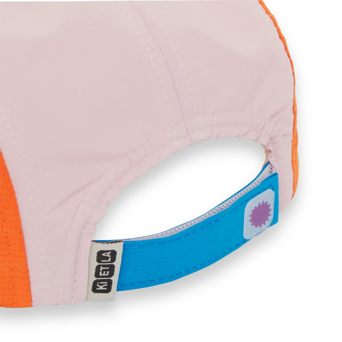 packshot casquette enfant 5panel rose love