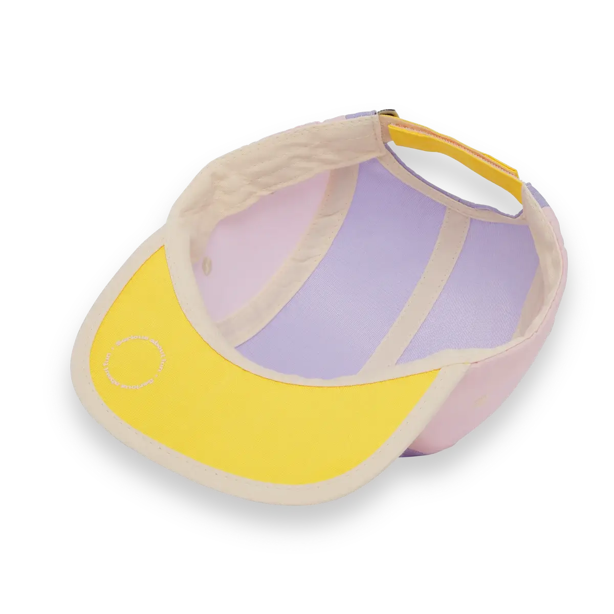 packshot casquette enfant 5panel violet personnalisable