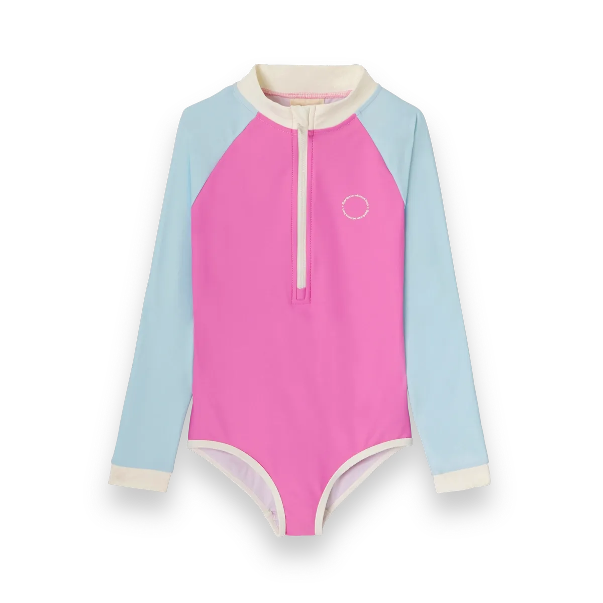 packshot maillot une piece fille rose bleu