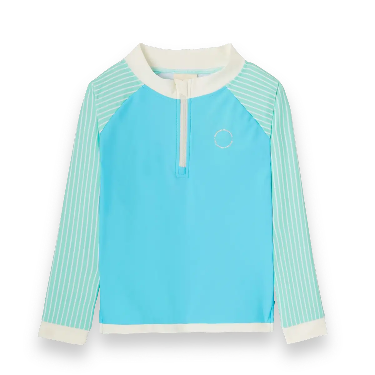 packshot tshirt anti uv enfant bleu rayures
