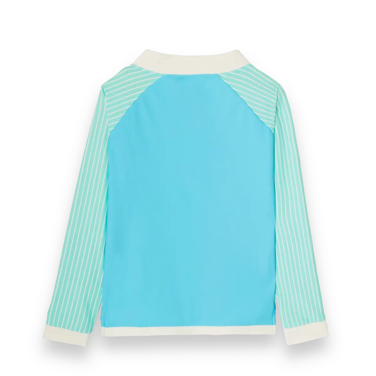 packshot tshirt anti uv enfant bleu rayures
