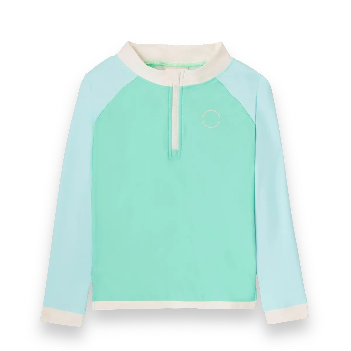 packshot tshirt anti uv enfant bleu vert