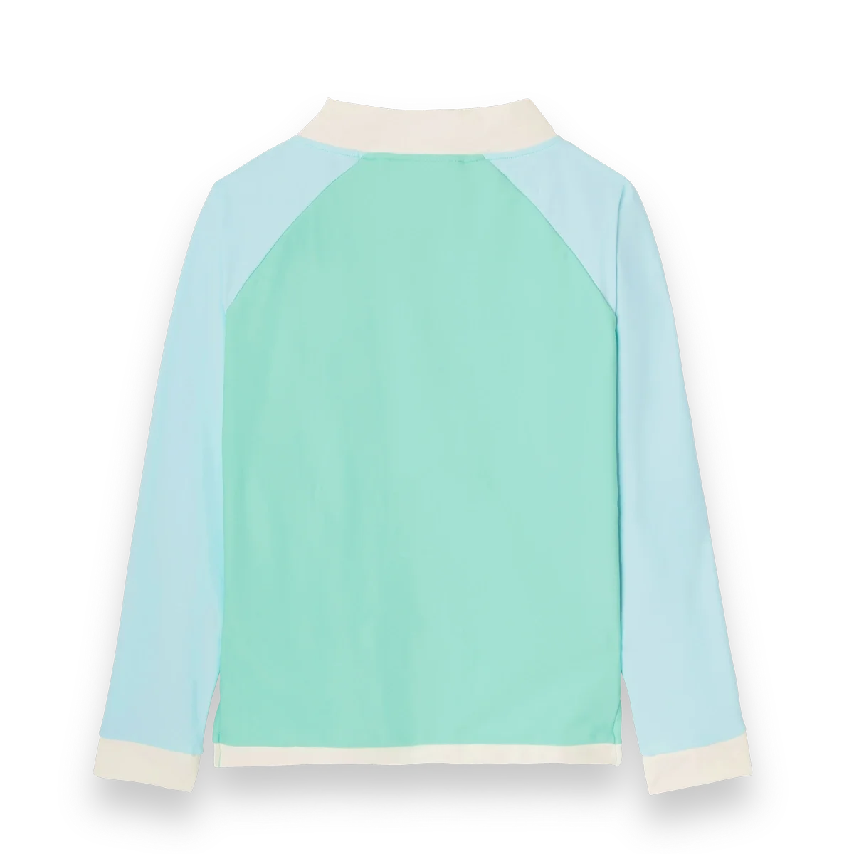 packshot tshirt anti uv enfant bleu vert